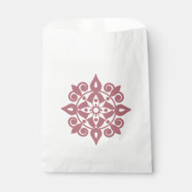Favor Bags with floral design