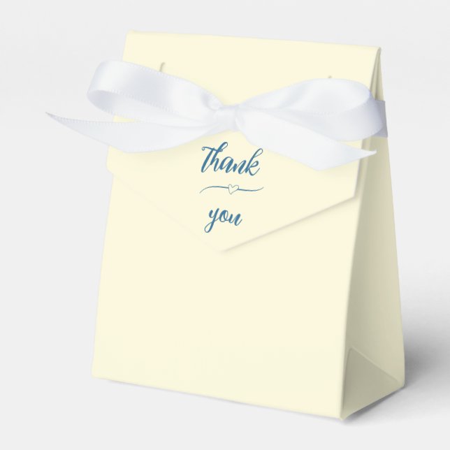 Favor Box (Front Side)