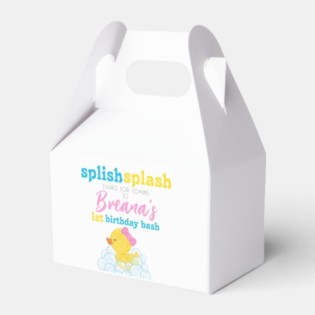 Favor Box (Front Side)