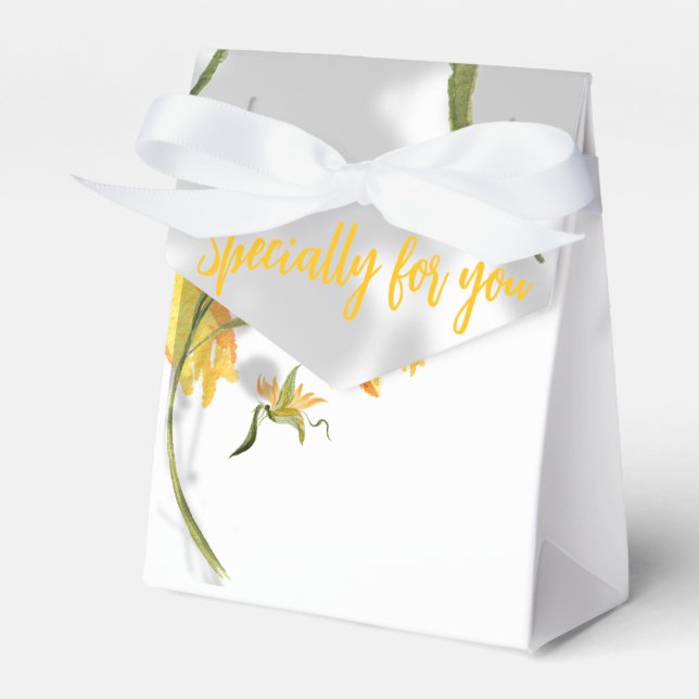 Favor box (Front Side)