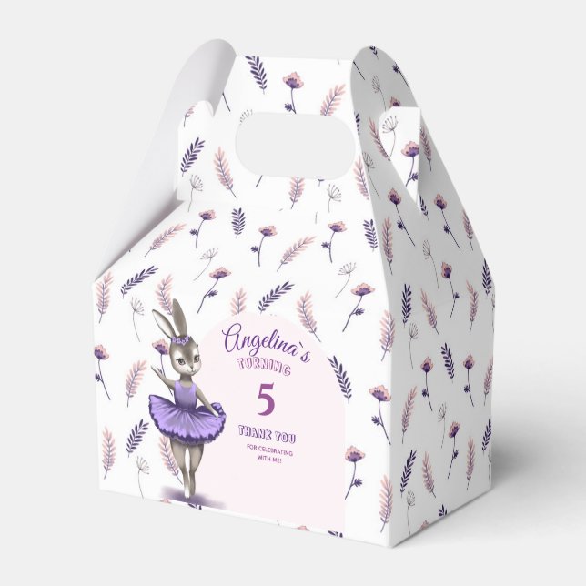 Favor Box BIRTHDAY (Front Side)