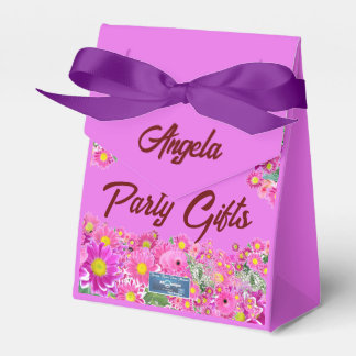 Favor Box Bow3(Pink Flower Mix) RFPMDesigns ©️2024