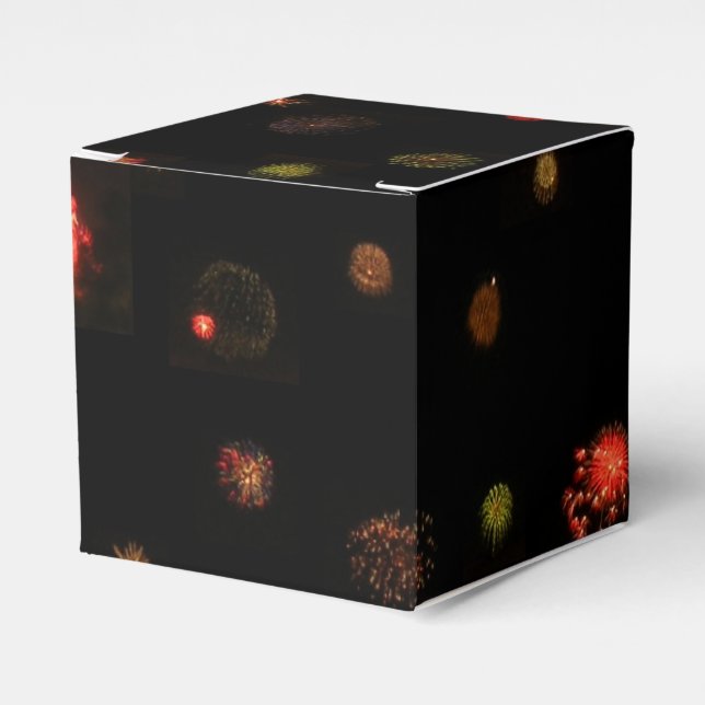 Favor Box - Fireworks (Front Side)