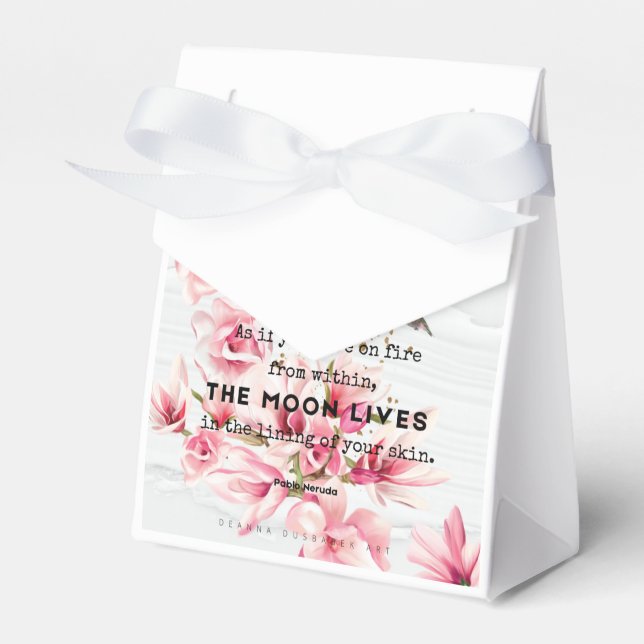 Favor Box for Weddings (Front Side)