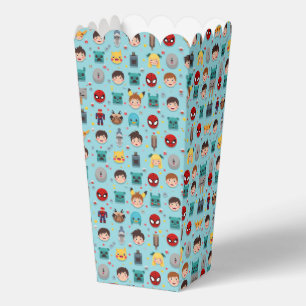 Favor Box, Game Character Boys Party Popcorn Box