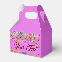 Favor Box handle(Pink Flower Mix)RFPMDesigns©️2024