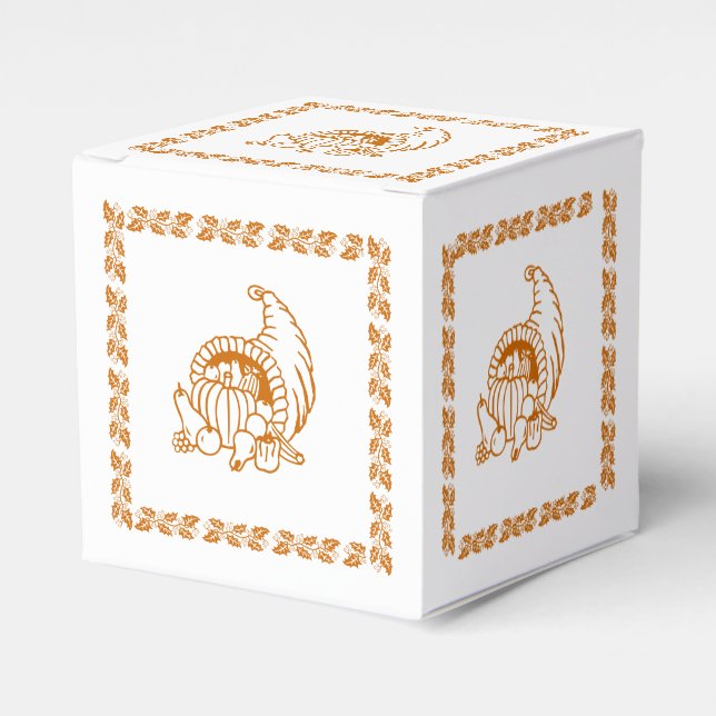 Favor Box - Horn of Plenty (Front Side)