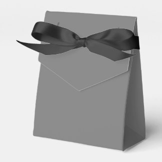 Favor Box Tent Style Gray