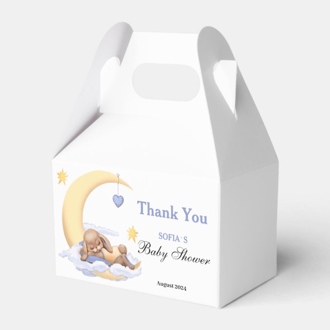 Favor Box -“Thank you” (Front Side)