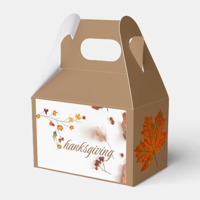 Favor Box Thanksgiving Design1 (Front Side)