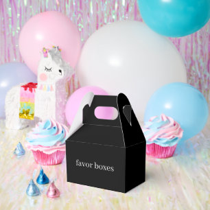 favor boxes