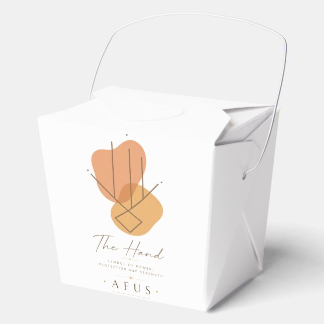 Favor boxes (Front)
