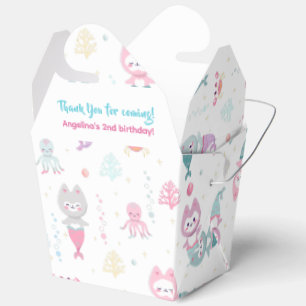 Favor Boxes for a nautical themed birthday party
