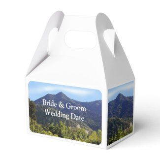 Favor Boxes Gable Personalized Mt Tamalpais Church