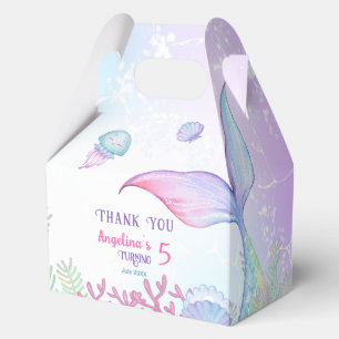 Favor Boxes Nautical themed birthday 