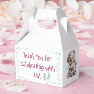 Favor Boxes Teddy Bear Baby Shower