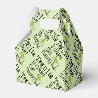 FAVOR BOXES - TEQUILA, CHEAPER THAN THERAPY