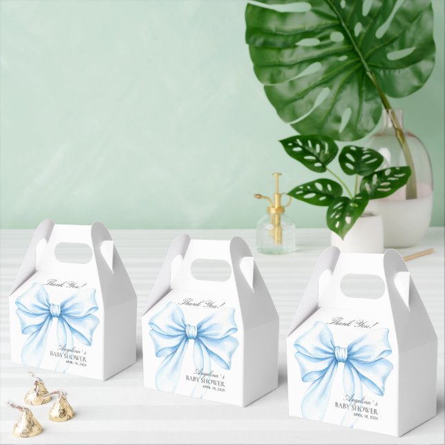 Favor Boxes thank you Baby Shower. (Multiple)