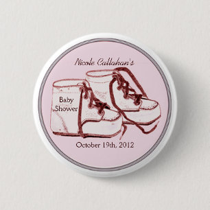 Favor Buttons Baby Shower