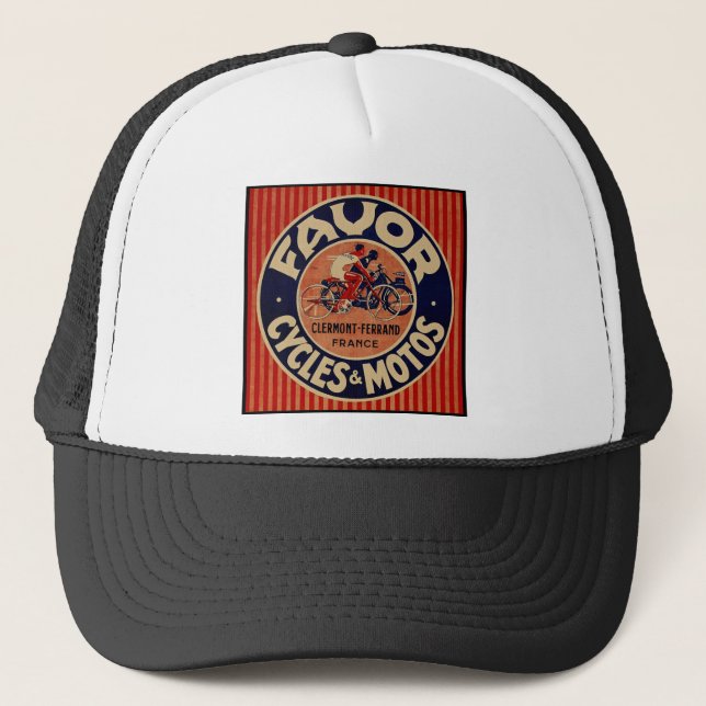 Favor Cycles & Motors Trucker Hat (Front)