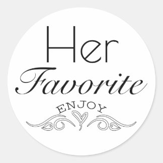 Favor "Her Favorite" Seal