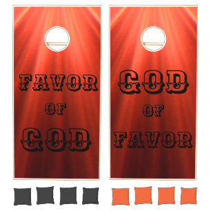 Favor of God Cornhole Set