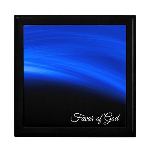 Favor of God Wooden Keepsake Jewelry Box