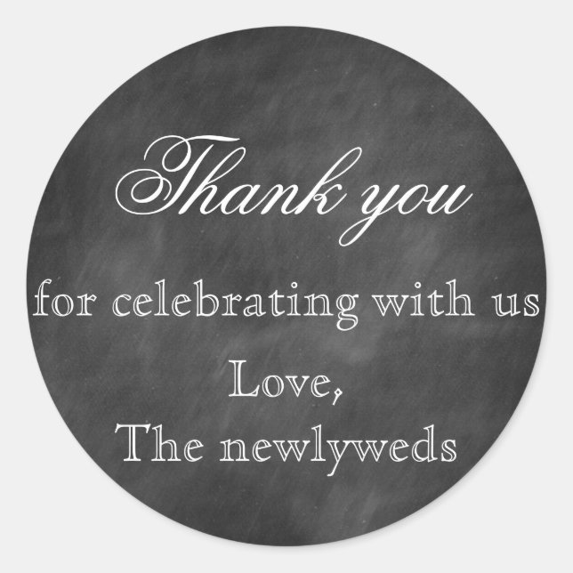 Favor Sticker (Front)