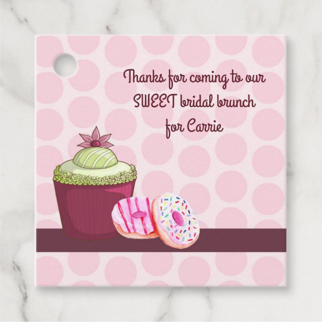 Favor Tag Bridal Brunch (Front)