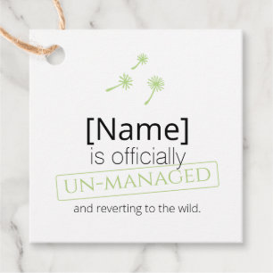 Favor Tags