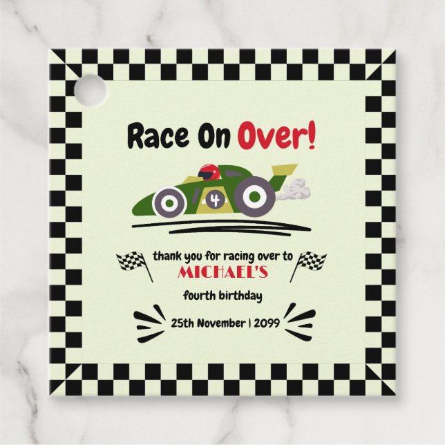 Favor Tags (Front)