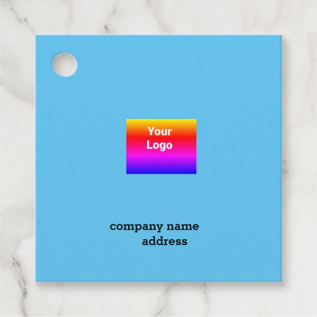 Favor Tags (Front)