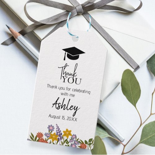Favor tags or gifts for guests adorned 