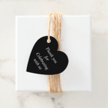 Favor Tags Thank you for Celebrating with us