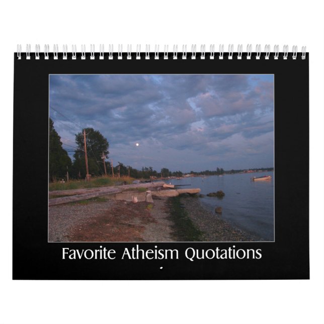 Favorite Atheism Quotes Calendar (Cover)