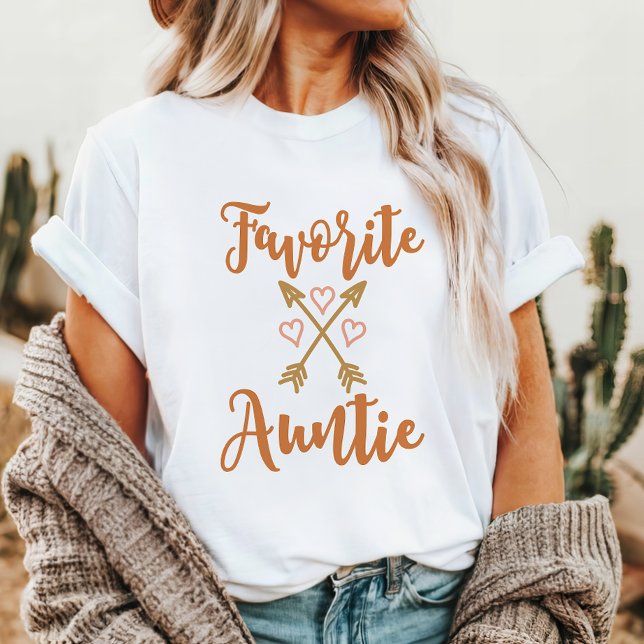 Favorite Auntie T-Shirt (Creator Uploaded)