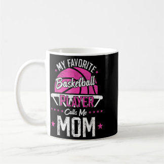 Favorite Basball Player Calls Mom Basball Mother Coffee Mug
