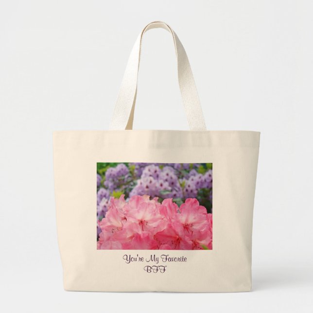 Favorite BFF gifts Totes bag Rhodies Pink Purple (Front)