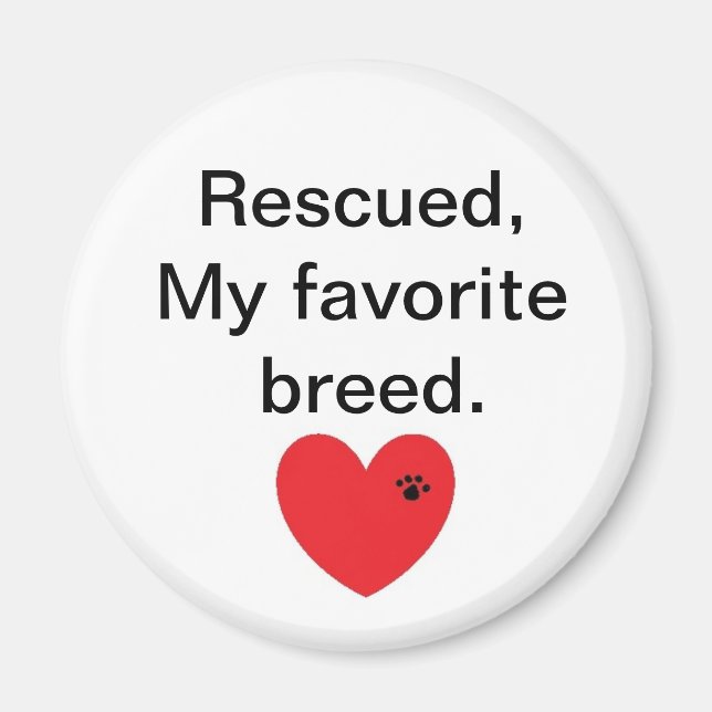 Favorite Breed magnet (Front)