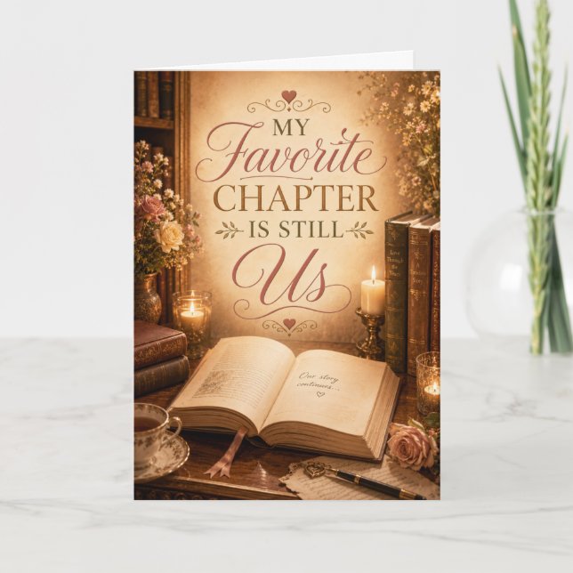 Favorite Chapter Anniversary Card (Front)
