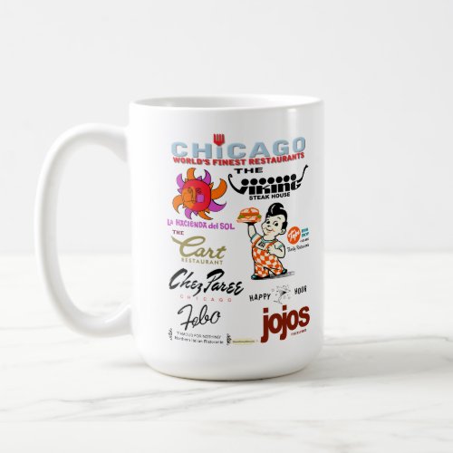 Favorite Chicagoland Restaurants v1 Coffee Mug