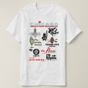 Favorite Chicagoland Restaurants v1 T-Shirt