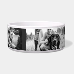 'Favorite Child' Funny 3 Photo Black And White  Bowl