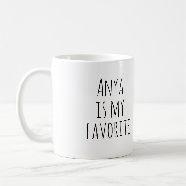 Favorite Child Mug Funny Mom Gift for Mother's Day (Left)