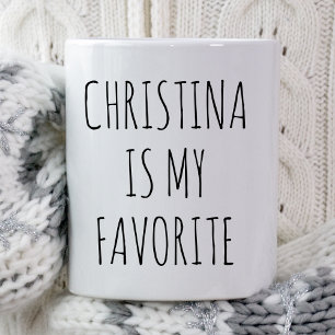 Favorite Child Personalized Mom Mothers Day Gift Mug