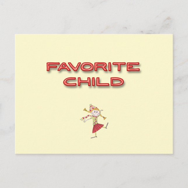 Favorite Child Postcard (Front)
