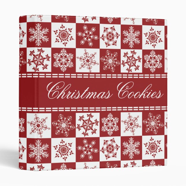 Favorite Christmas Cookies Recipe Book Binder (Front/Spine)