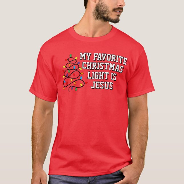 Favorite Christmas Light T-Shirt (Front)