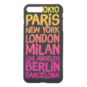 Favorite Cities Neon iPhone 8 Plus/7 Plus Case