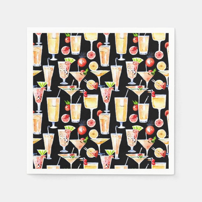 Favorite cocktails  napkins (Front)